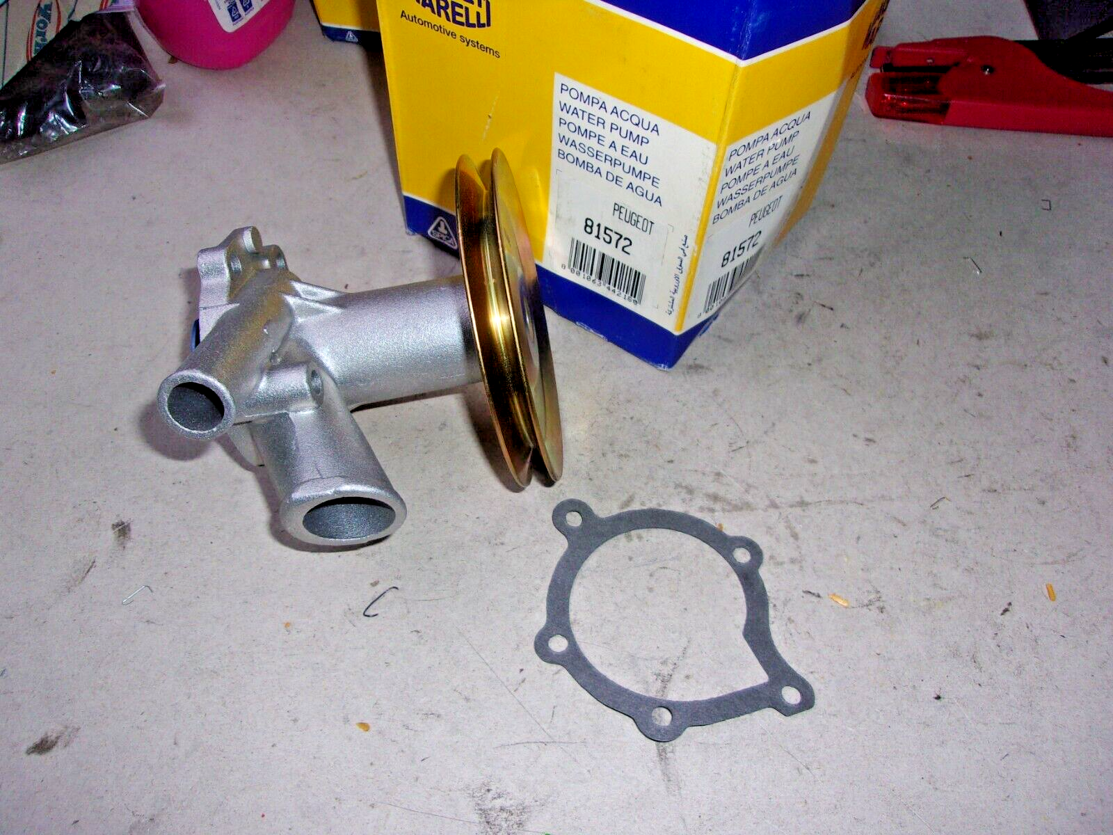 POMPA ACQUA CITROEN BX 14 VISA RENAULT 14 TALBOT SAMBA X 120434 SPICA