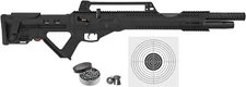 Hatsan Invader .22 Cal Semi-Auto Side Bolt PCP Air Rifle w/ Targets and Pellets