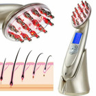 Laser Hair Growth Comb Anti Hair Loss Infrared Red Light EMS Massager Brush