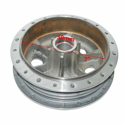 Passend für - Triumph Norton RE Bullet Classic Twin Leading 9" Bremstrommel Nabe vorne - Bild 3 von 4