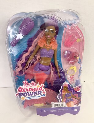 NEW Barbie Mermaid Power “Brooklyn” Roberts Mermaid Doll Pet