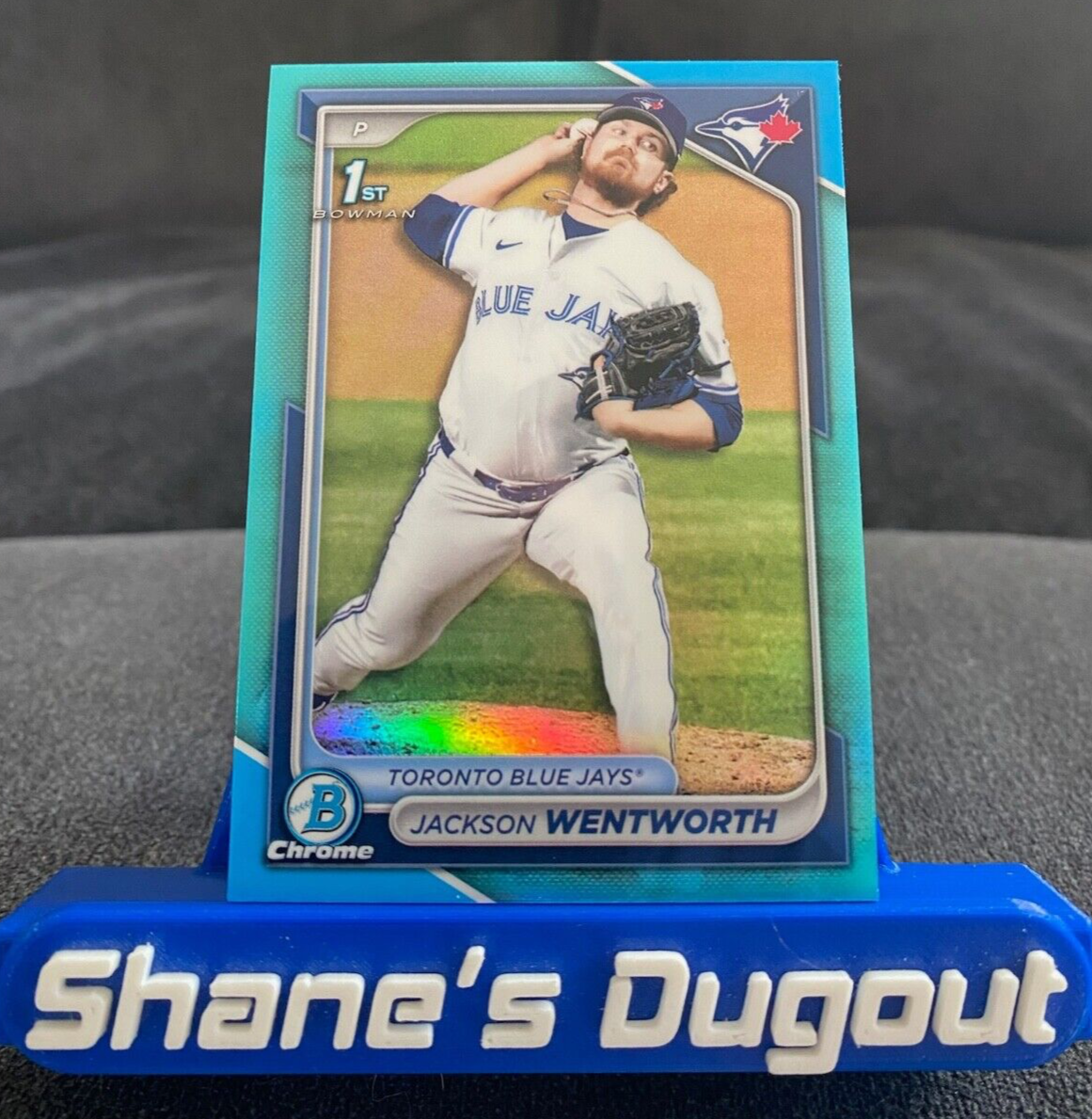 2025 Bowman Draft Chrome 1st Bowman Jackson Wentworth BDC-185 Sky