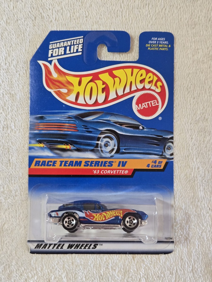ホットウィール ‘63 CORVETTE RACE TEAM SERIES IV HOT WHEELS #728 RACE TEAM SERIES IV 63 CORVETTE | eBay