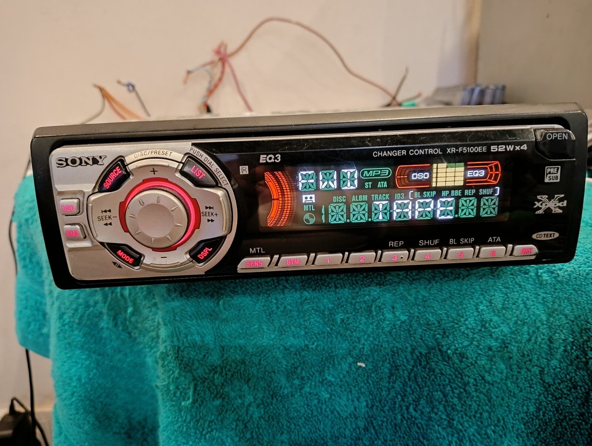 Sony XR-F5100 1.7 in 1 DIN Cassette Car Stereo Autoradio | 4