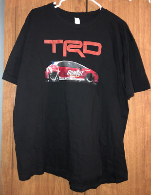 Toyota Racing Development TRD Corolla Hatchback Drifting Shirt Mens XL Gumout