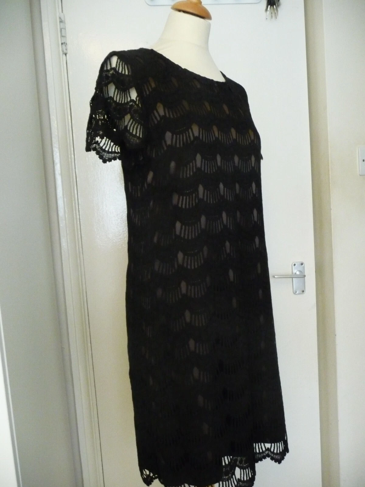 Abito Gail Kate Spade Bisous in pizzo nuovo con etichette $398. Pizzo di cotone. US 6 UK 10