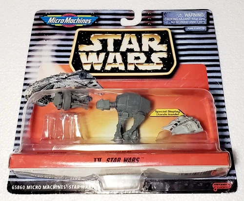 1996 IV Star Wars Micro Machines Galoob 65860 NIP Imperial At-At Probot Vtg NOS