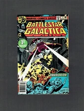 Battlestar Galactica #1 Marvel Comics 1979 VF Adama Apollo & Starbuck Sci-Fi