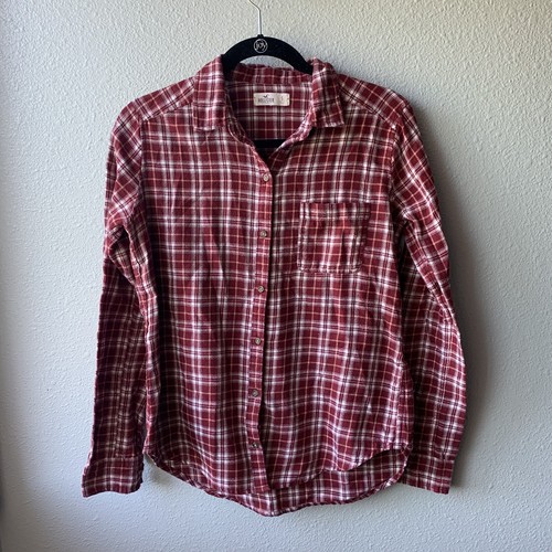 red plaid shirt hollister