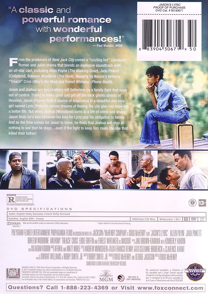 その他 Jag: Fifth Season [DVD] DVD - Drama - Jason's Lyric - Jada Pinkett - Forest Whitaker