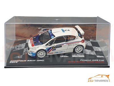 ALTAYA PEUGEOT 208 T16 #2 CRAIG BREEN - RALLY ACROPOLIS 2014 1/43