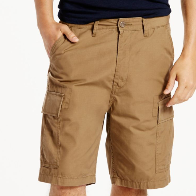 Green Camo Carrier Cargo Shorts 