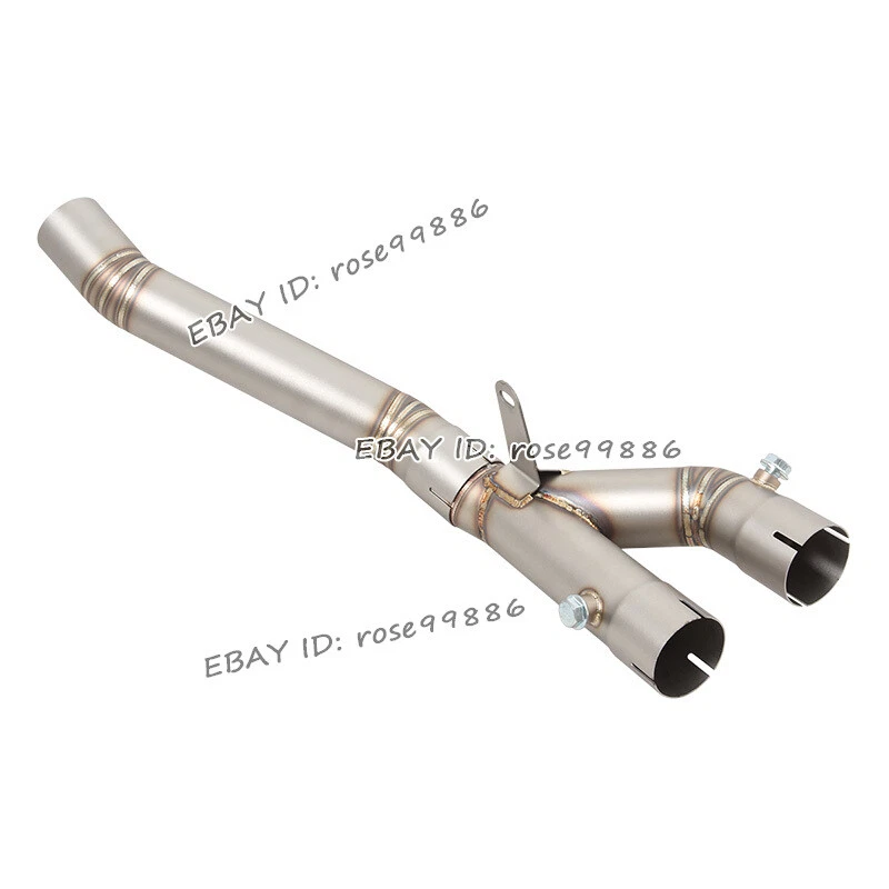 Tubo de enlace de escape medio de acero inoxidable deslizable para Yamaha MT-10 FZ-10 2022-2025 Foto 2 de 4
