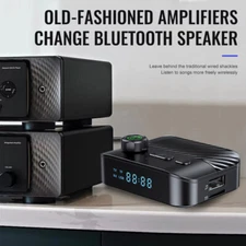 Bluetooth5.3 Home Stereo Audio Receiver/Transmitter USB HD Music RCA AUX Adapter