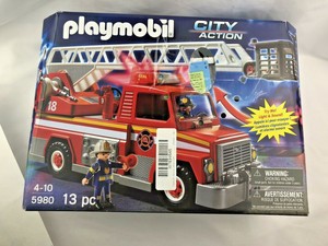 carro de bomberos playmobil