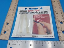Vintage NOS Morris Spec-Tips Eyewear Temple Covers Item 12 'Regular' USA Z692