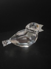 Swarovski CRYSTAL SPARROW with frosted beak (1992 - 1997) 169685 - UnBoxed - VGC