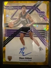 2025-26 Topps Chrome - Next Stop Signatures Nique Clifford #NS-NC Gold Refractor