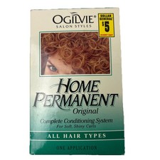 Ogilvie Home Permanent Original Complete Conditioning System For Soft Shiny Curl