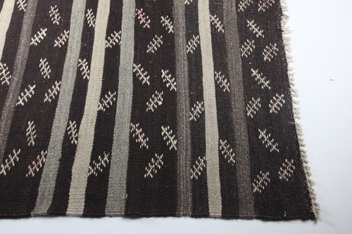 Tribal Cicim Kelim - Vintage Flachgewebe Kelim für ethnisches Home Styling, Boden Kelim - Bild 5 von 13