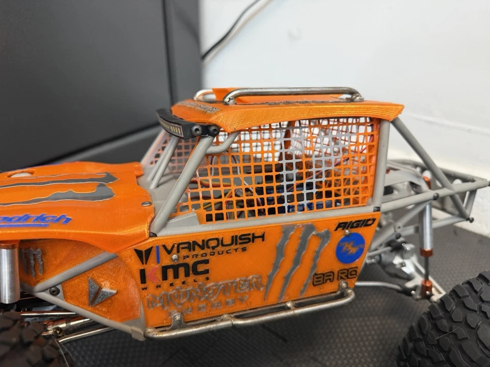 🔥 Vanquish H10 Optic 3D Printed TPU Window Net Driver And Passenger No Zipties - Image 2 of 4