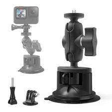 Suction Cup for GoPro Car Windshield Suction Mount Bracket 360 Degree Rotatio...