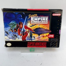 Super Star Wars Empire Strikes Back (Super Nintendo SNES, 1993)