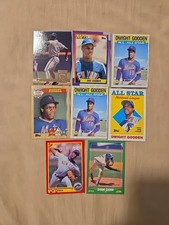 Dwight Doc Gooden 8 Card Lot New York Mets