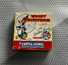 Vintage Castle Films 8mm Headline #494 Woody Woodpecker Solid Ivory