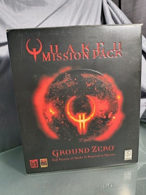 Quake II Mission Pack: Ground Zero (PC, 1998) Big Box