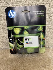 HP 67XL High Yield Tri-Color Original Ink Cartridge OEM Genuine EXP 2025 NEW