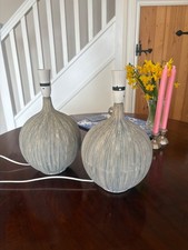pair vintage John lewis bedside table lamps