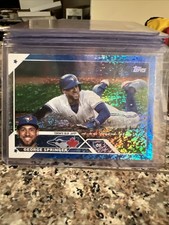 2023 Topps Series 2 George Springer Blue Sparkle #/999 #414 Toronto