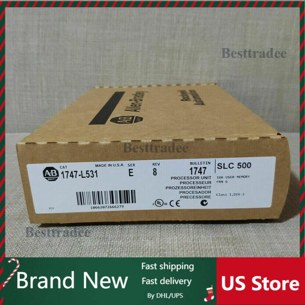 1 PCS New Sealed AB 1747-L531 SER E SLC 500 5/03 CPU Processor Unit ...