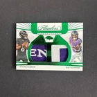 2024 Panini Flawless Lamar Jackson Zay Flowers Connections Patch 2/2 Ravens