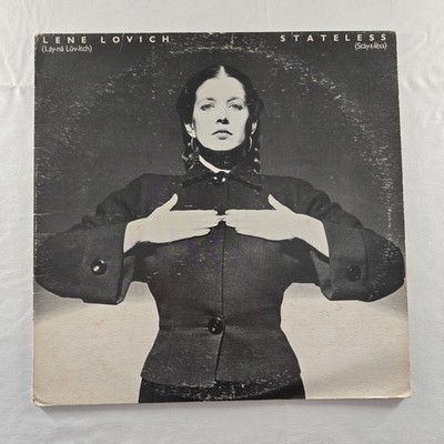 Lene Lovich Stateless Stiff/Epic JE-36102 1979 Record LP Vinyl VG Tested 