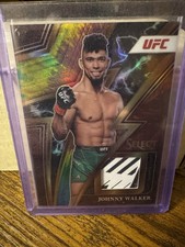 2023 Panini Select Johnny Walker Patch Card /25 UFC
