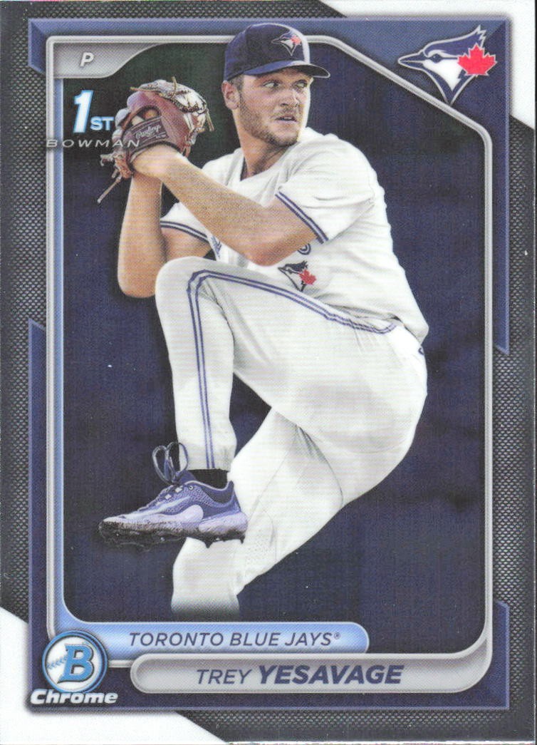 Trey Yesavage 2024 Bowman Draft Chrome #BDC-92