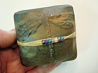 J. Davis Studio 2 3/4" Raku Fired Inner Spirit Rattle Dragonfly Design w/ Beads — photo 1