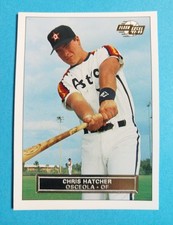 Chris Hatcher RC 1992-93 Fleer Excel Minor Leagues #43 Osceola Astros