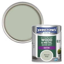 Johnstone s Quick Dry Satin Natural Sage Finish Exterior Wood & Metal Resistant