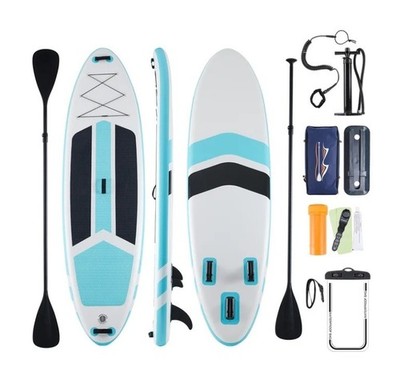Inflatable Stand Up Paddle Board 10'6'' SUP w/Paddle Pump Backpack Sealed
