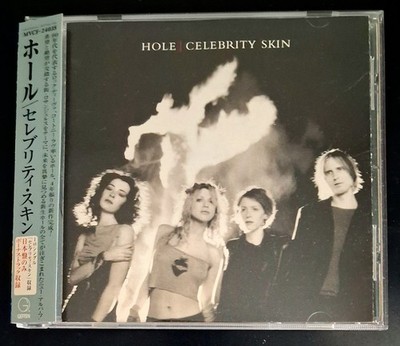 Hole, Celebrity Skin, CD, Japan Version with Bonus Track, Obi included, 1998