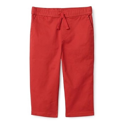 Stretch-Hose Jungen 8, normale Passform, verwaschenes Rot, Amazon Essentials