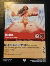Moana - Chosen By The Ocean 117/204 Uncommon The First Chapter Disney Lorcana