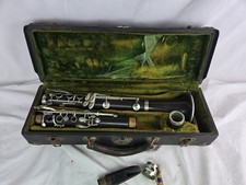 Vintage H. Bettoney Clarinet - Early Serial 6740 - WOOD CB Co With Case