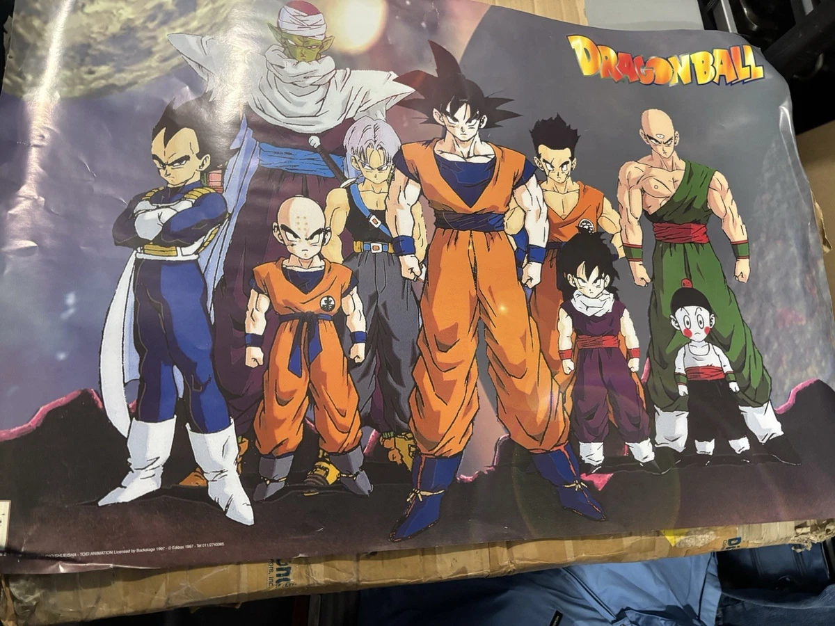 Dragon Ball Z Poster In Collectible Dragonball Z Anime Items for