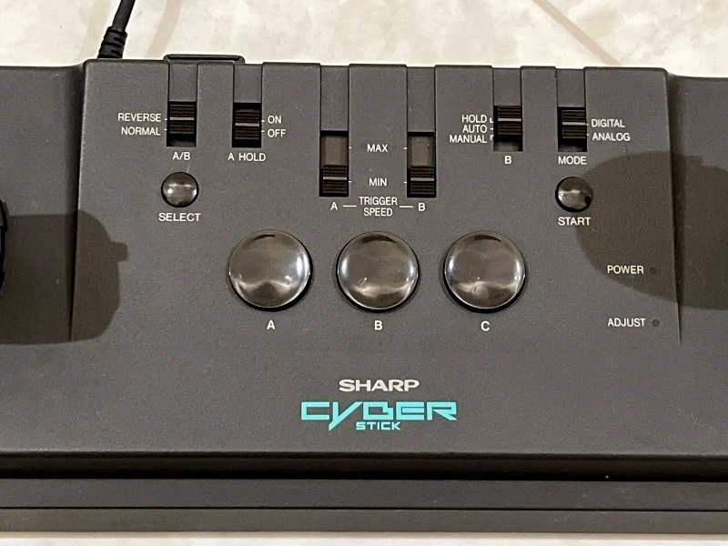 Sharp CYBER STICK CZ-8NJ2 X68000 MSX SEGA Mega Drive/GENESIS (very rare) - Image 3 of 4