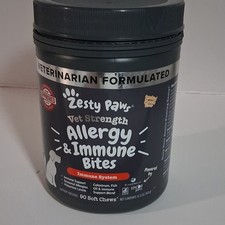 Zesty Paws Allergy  Immune Bites Soft Chews for Dogs, Immune  Allergy Support