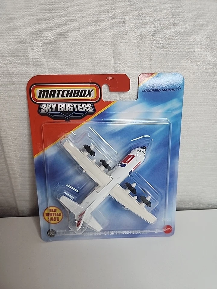 Matchbox Sky Busters Lockheed C-130 J Super Hercules. - Image 3 of 4